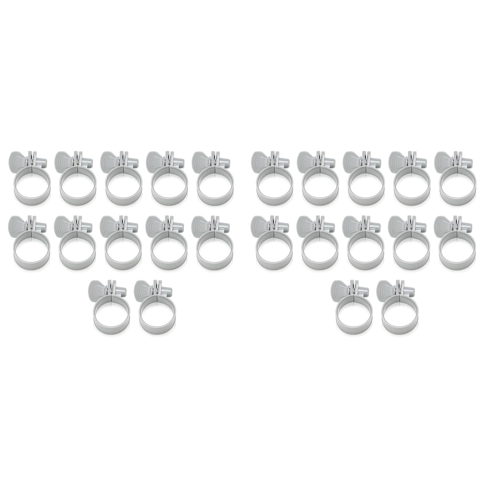 Abrazaderas de manguera de plástico para piscinas elevadas y filtros desmontables