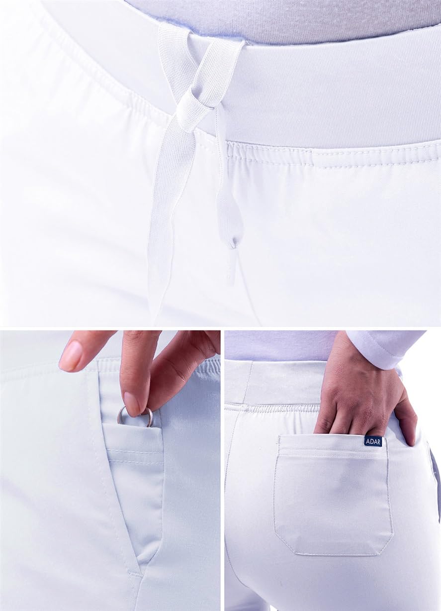 Adar PRO Divise Sanitarie Donna - Pantaloni Yoga Adattati per Camice