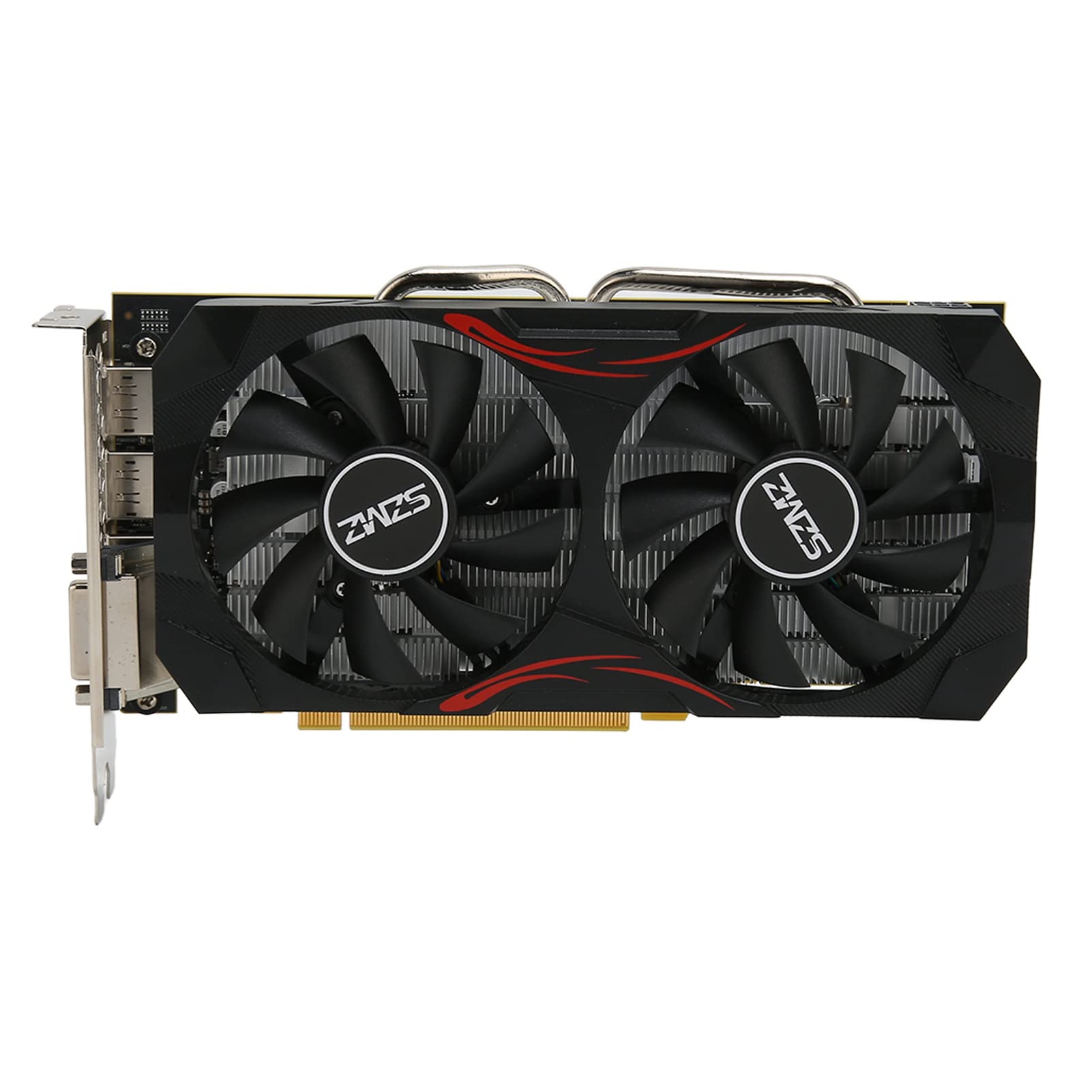 Scheda Grafica da Gioco, Scheda Grafica da Gioco 8G GDDR5 a 256 Bit con Doppia Ventola, Scheda Grafica per Computer DP HDMI DVI VGA PCI Express 3.0 X 8 per PC da Gioco