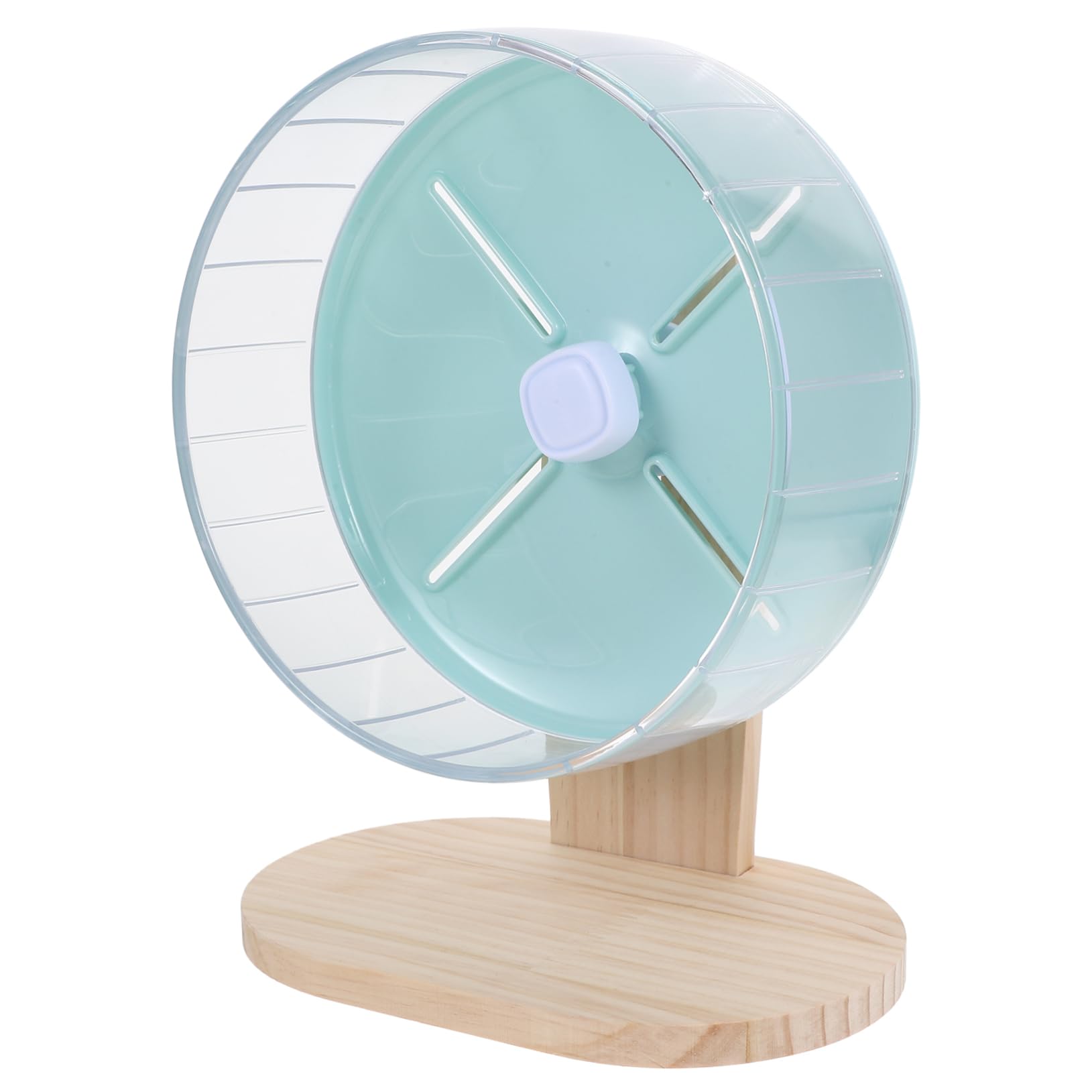1 Ensemble Roue Exercice Silencieuse pour Hamsters Petits Animaux de Roue Support pour Chinchillas Favorise Activité Animaux de Compagnie