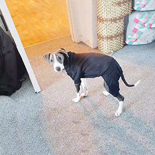 Dog Hoodie, Pet Jumpsuit Fleece Sweatshirt With Buttons, Dog Clothes, Dog Cold Weather Coats, Dog Pajamas, Winter Warm Cotton Puppy Hoodie 4 Legs Dog Clothes For Small Medium Large Dogs Cats Boy Girl #TOP2