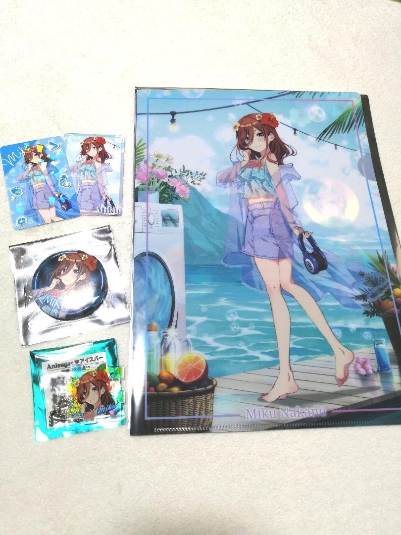 Amazon.co.jp: 五等分の花嫁 atre アトレ秋葉原 三玖セット コラボ 