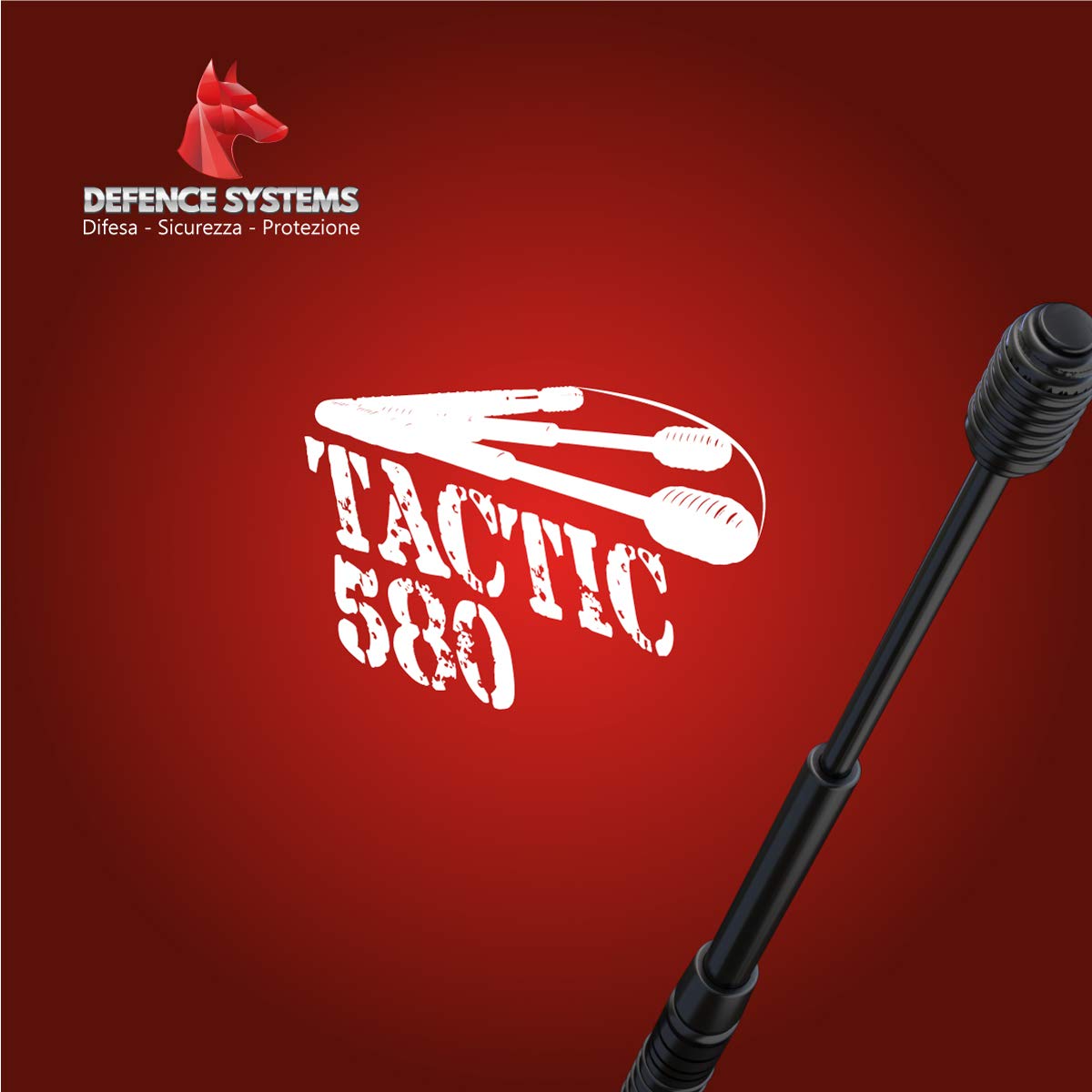 DEFENCE BASTONE TACTIC AUTODIFESSE 580 CM.58