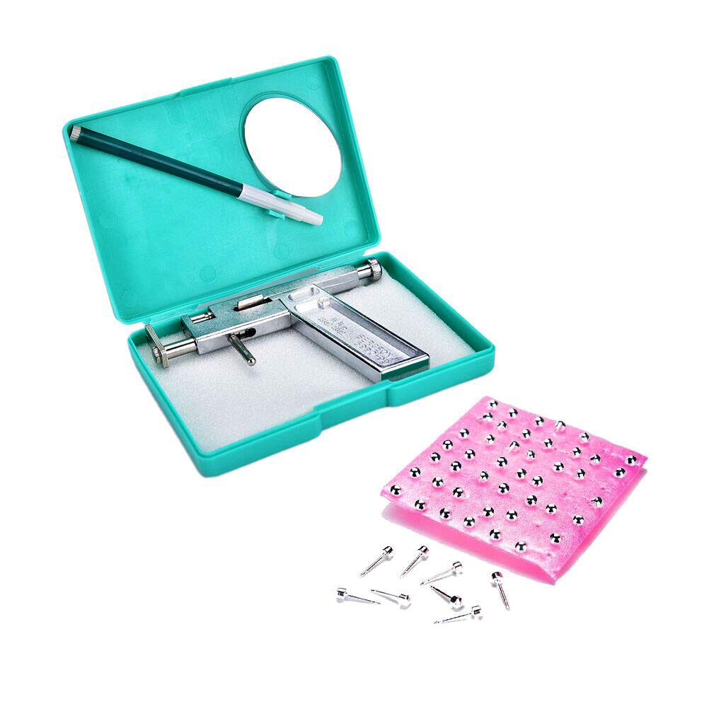 See full amazon price history chart for Gadgetsden Professional Stainless Steel Ear Nose Body Piercing Gun Shots Tool Kit Set + 72 Pieces Studs Set Gadgetsden Professional Stainless Steel Ear Nose Body Piercing Gun Shots Tool Kit Set + 72 Pieces Studs Set (B07Z531HNX) Amazon Price History, Amazon Price Tracker