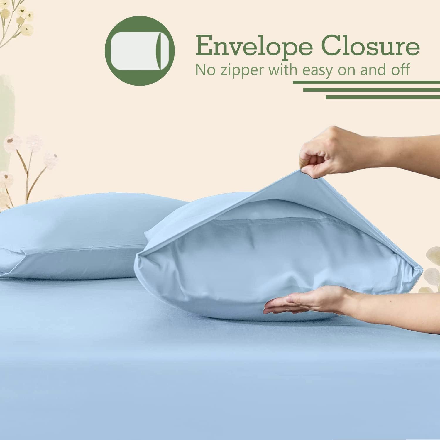 Juego de sábanas de 800 hilos para cama super king, sábana encimera de algodón egipcio puro transpirable, satén súper suave, sábana de calidad hotelera sin arrugas, 3 piezas de ropa de cama con
