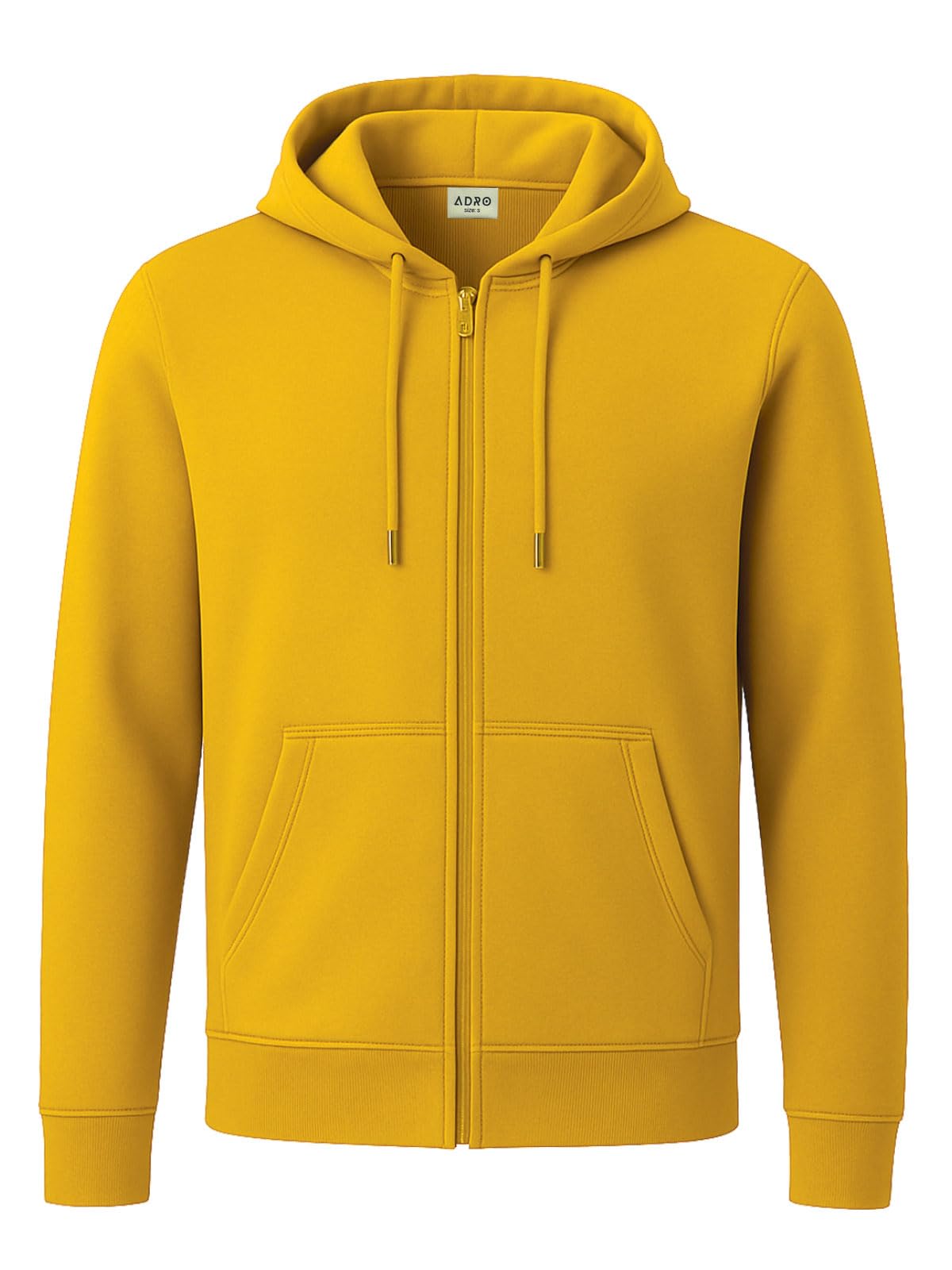 adro Cotton Zipper Hoodies | Sweatshirt with Zipper | Jackets for Men | Men's Zipper Hooded Hoodie-picture-28