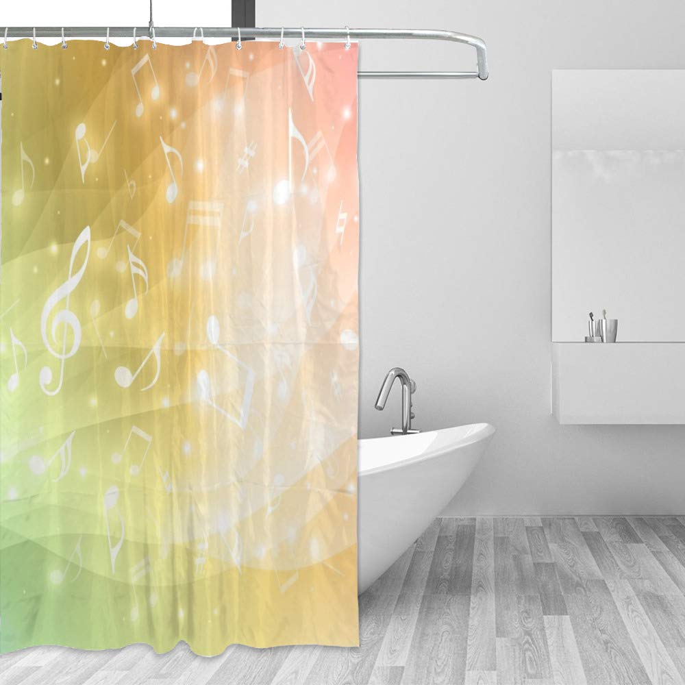 Rideau de douche imperméable Motif 1 pour une salle de bain moderne et propre