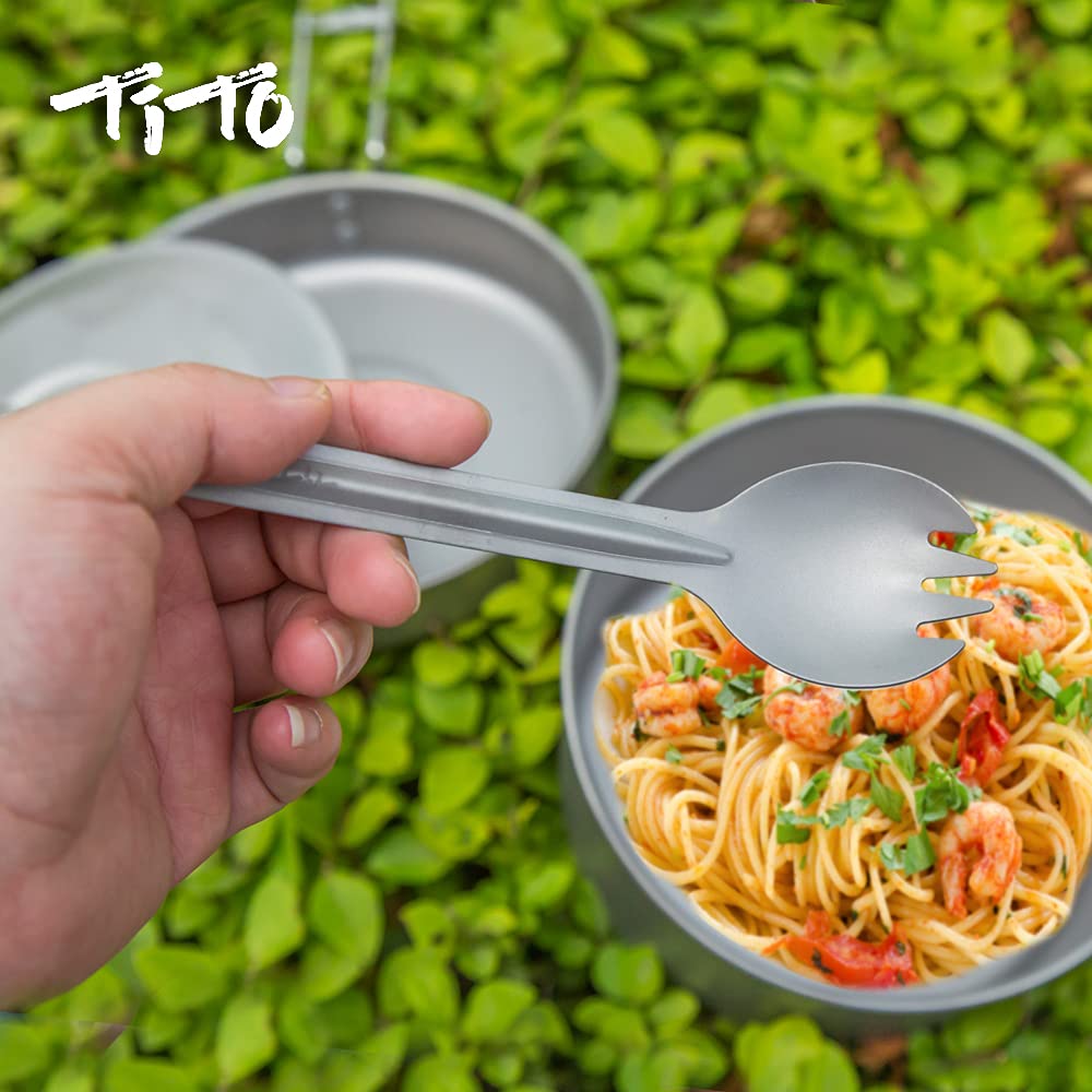 Cuillère-Fourchette Titane TiTo Ultra-légère – Outdoor club