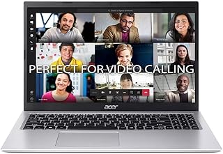 ACER Aspire 3 A315-35 15.6-inch Laptop - (Intel Pentium Silver N6000, 8 GB RAM, 256 GB SSD, 1920 x 1080 Display, Windows 11, Silver) (Renewed)