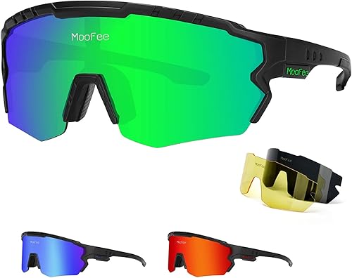 Gafas de sol polarizadas deportivas para hombres y mujeres, equitación, pesca, golf, béisbol, correr