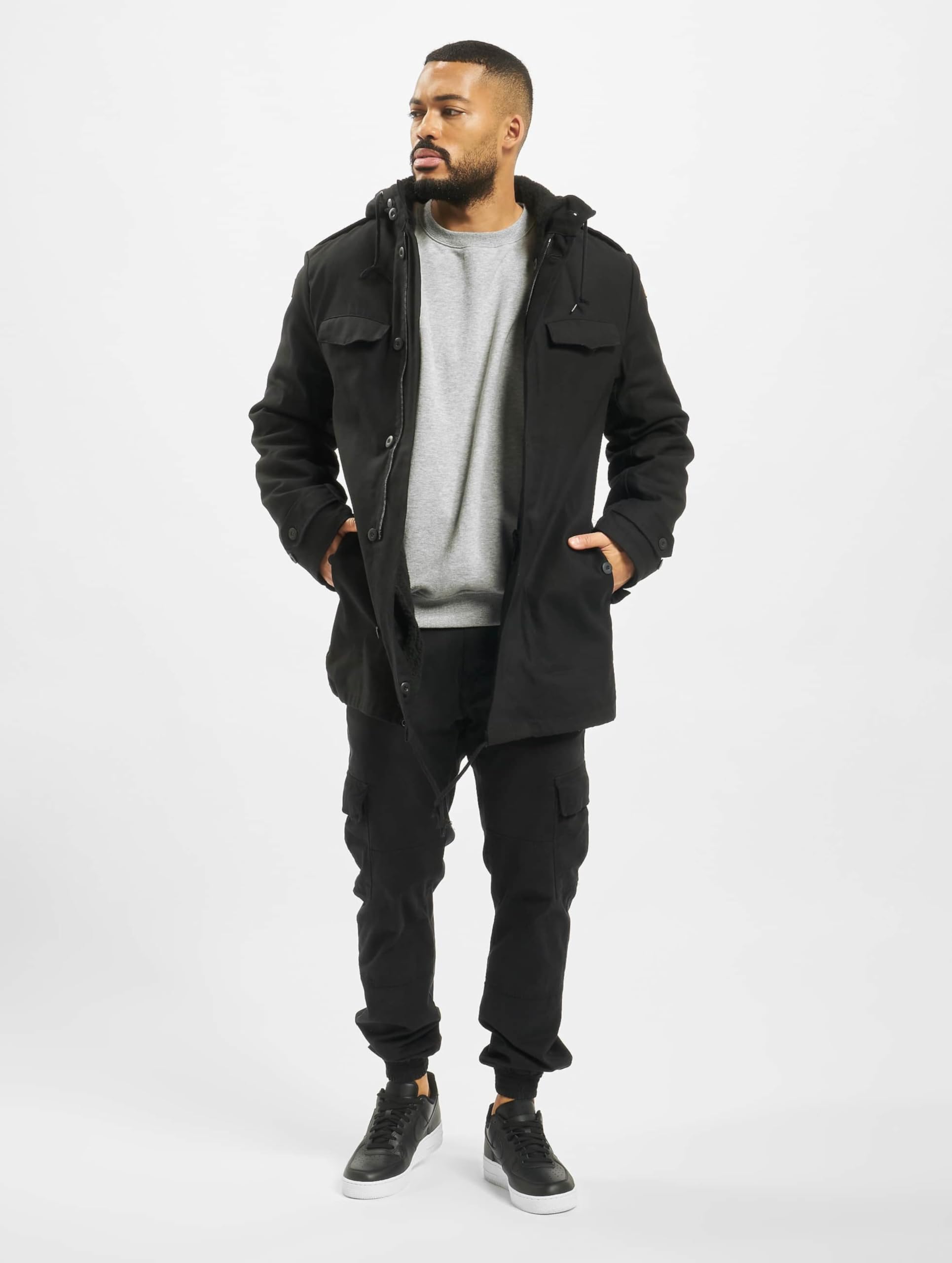 Brandit Brandit Bw - Parka Con Bandera de Inglaterra Chaqueta Hombre (Pack de 1)