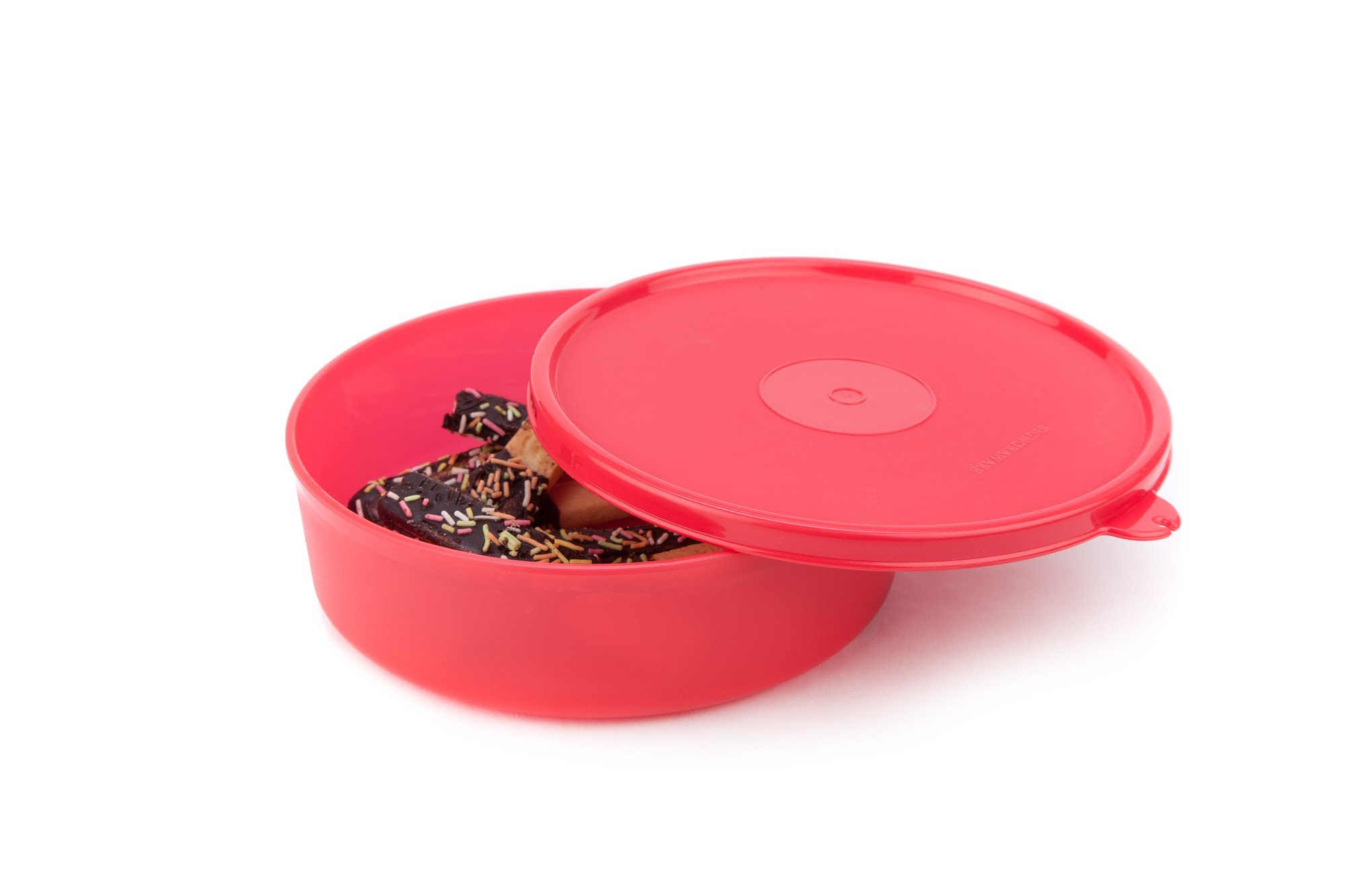 SignoraWare Classic BPA Free Plastic Round Big Containers | Airtight & Leakproof | Microwave & Dishwasher Safe | Stackable Container | Best for Home, Office & Pantry use (800ml | Pink) — Amazon image 13