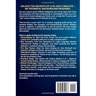 Ai in 8 Minutes: An introduction to Artificial Intelligence Paperback April 21, 2024