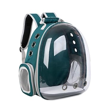 Layfuz Clear Pet Ba pa Carrying Bag Outdoor Travel Portable Brea able Space Capsule Cat Puppy Ba pa