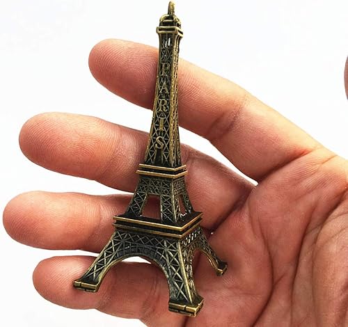 Miniatura 4 de Imán de nevera 3D Torre Eiffel París Francia 3D Colección de regalo de recuerdo de viaje Decoración del hogar y cocina Pegatina magnética Artesanía
