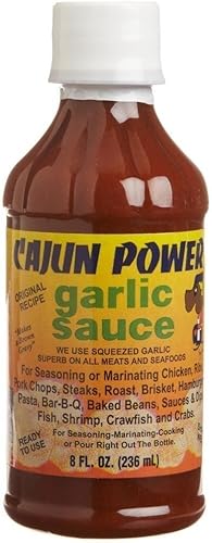 Salsa de ajo 8 onzas,Cajun Power Sauce Mf,28882