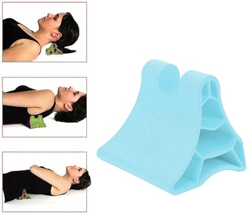 Miniatura 6 de Herramienta de liberación occipital, masajeador de punto de activación corporal portátil, almohada de tracción cervical, estirador de cuello,