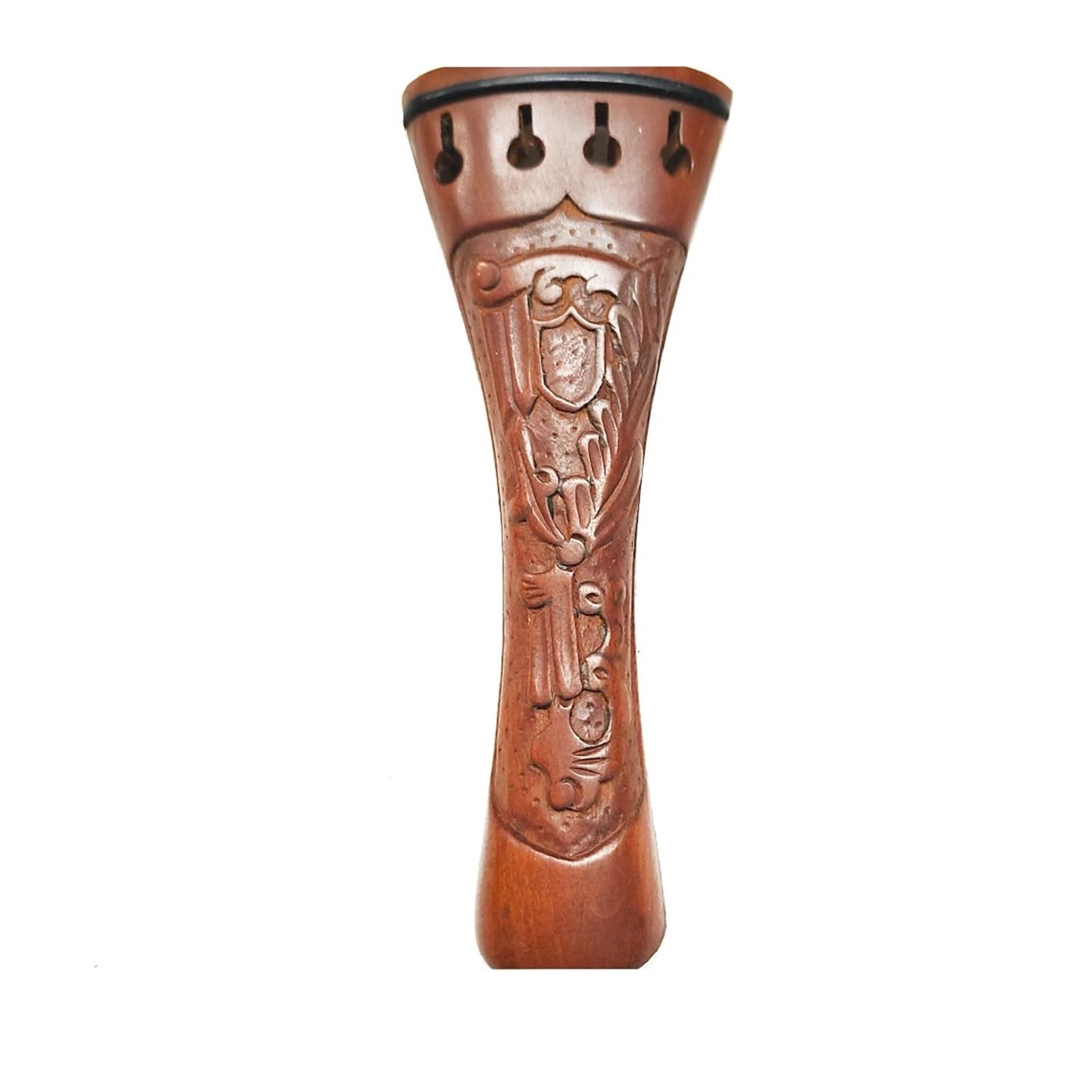Juego de clavijas de afinación de violín acústico tallado, accesorios de madera de ébano Natural, 1 Juego, for 4/4(Black)