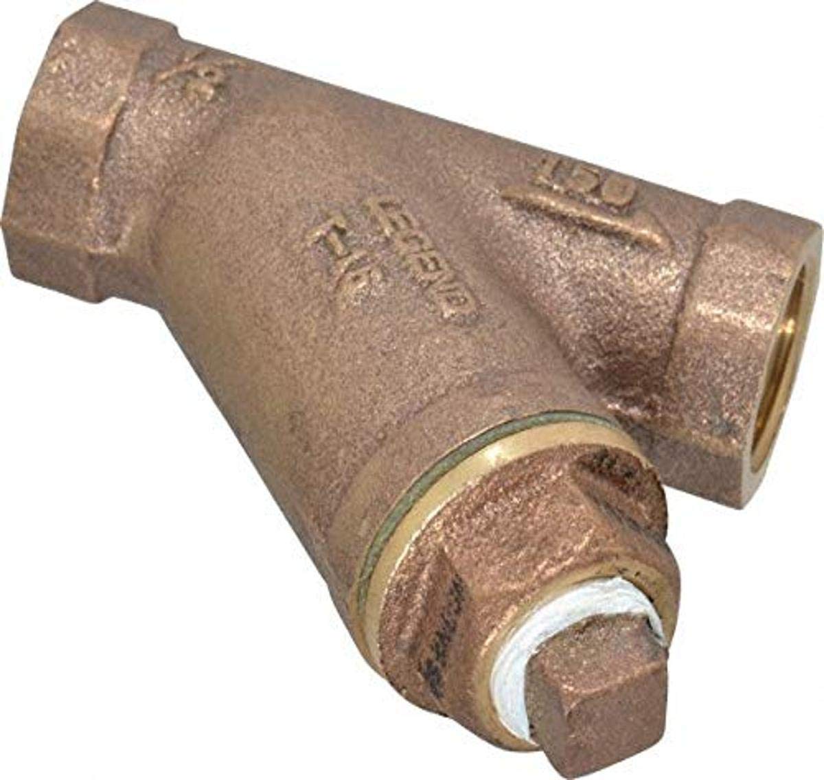 Legend Valve 105-503 Bronze Y-Strainer, 3"x3.5"x1"