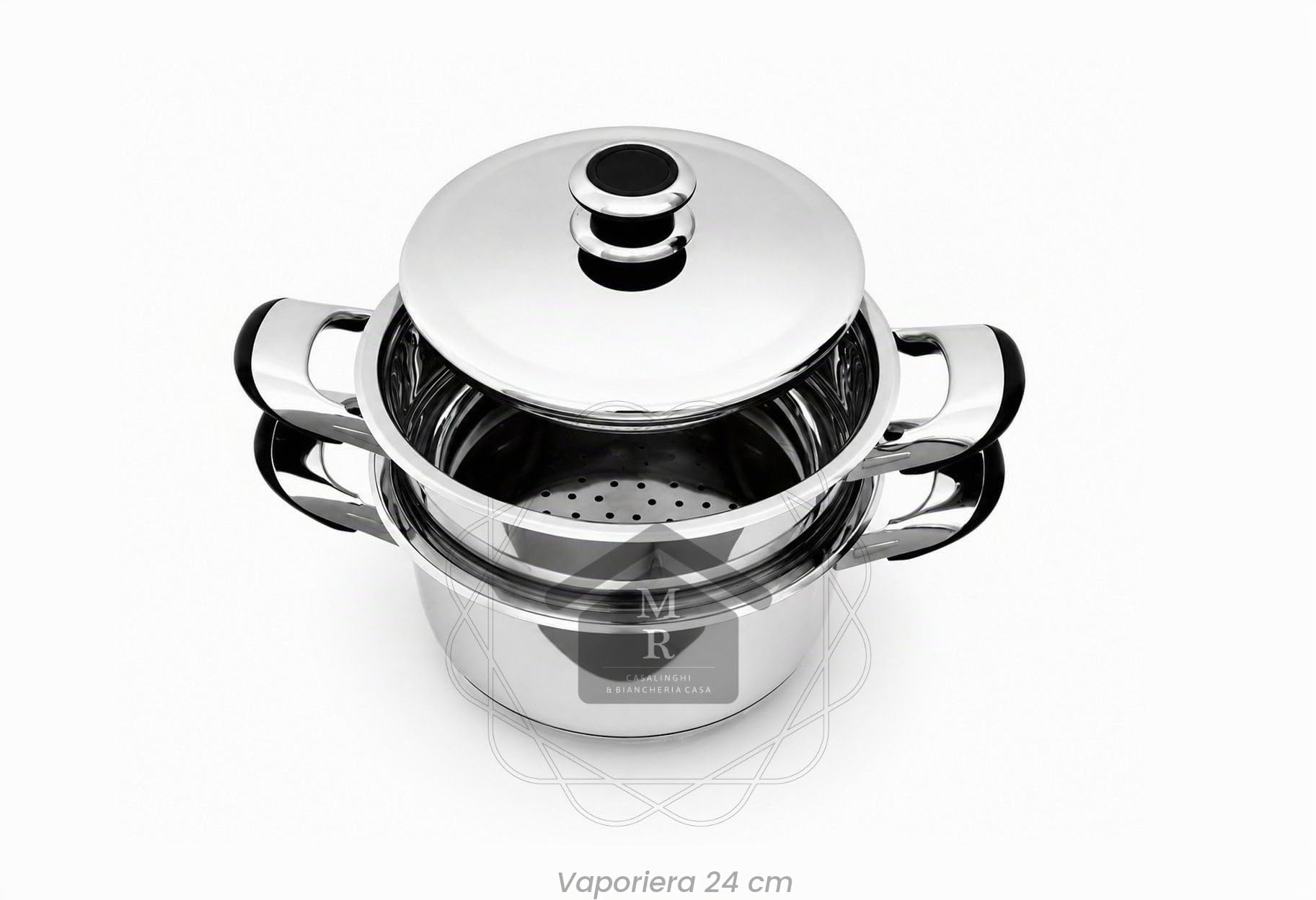 BATTERIA PENTOLE 36 PEZZI ACCIAIO INOX TRIPLO FONDO INDUZIONE BAVARIA OTTINGHER