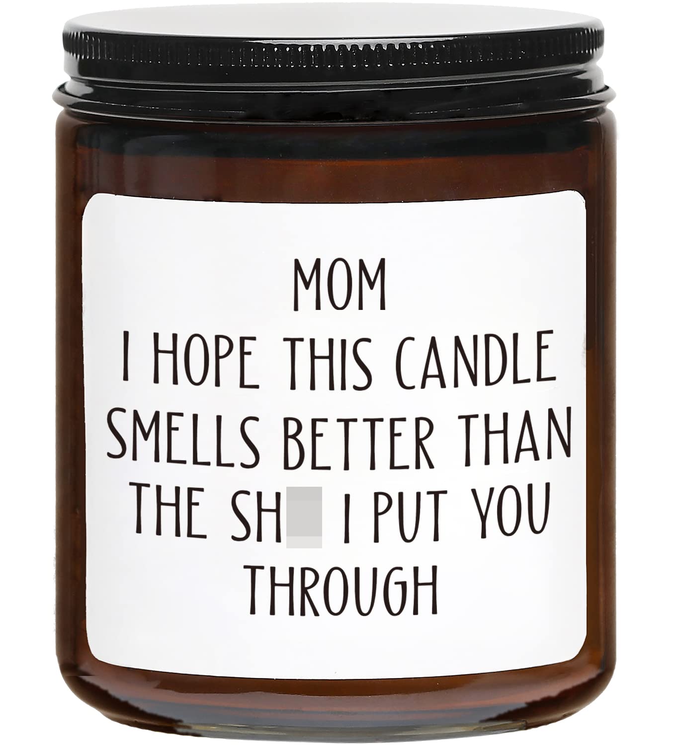 Gifts for Mom from Daughter and Son, Mom’s Last Nerve, Oh Look It's on Fire Candle, Mom Gift, Mother’s Day Birthday Christmas Thanksgiving Day Gift for Mom (Funny Birthday Gifts for Mom)