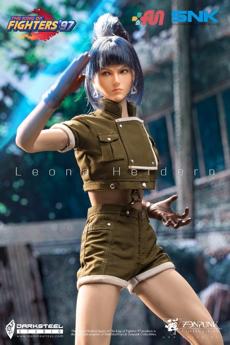 Amazon.co.jp: DarkSteel Toys × ZenPunk 1/6 SNK レオナ ザ キング 