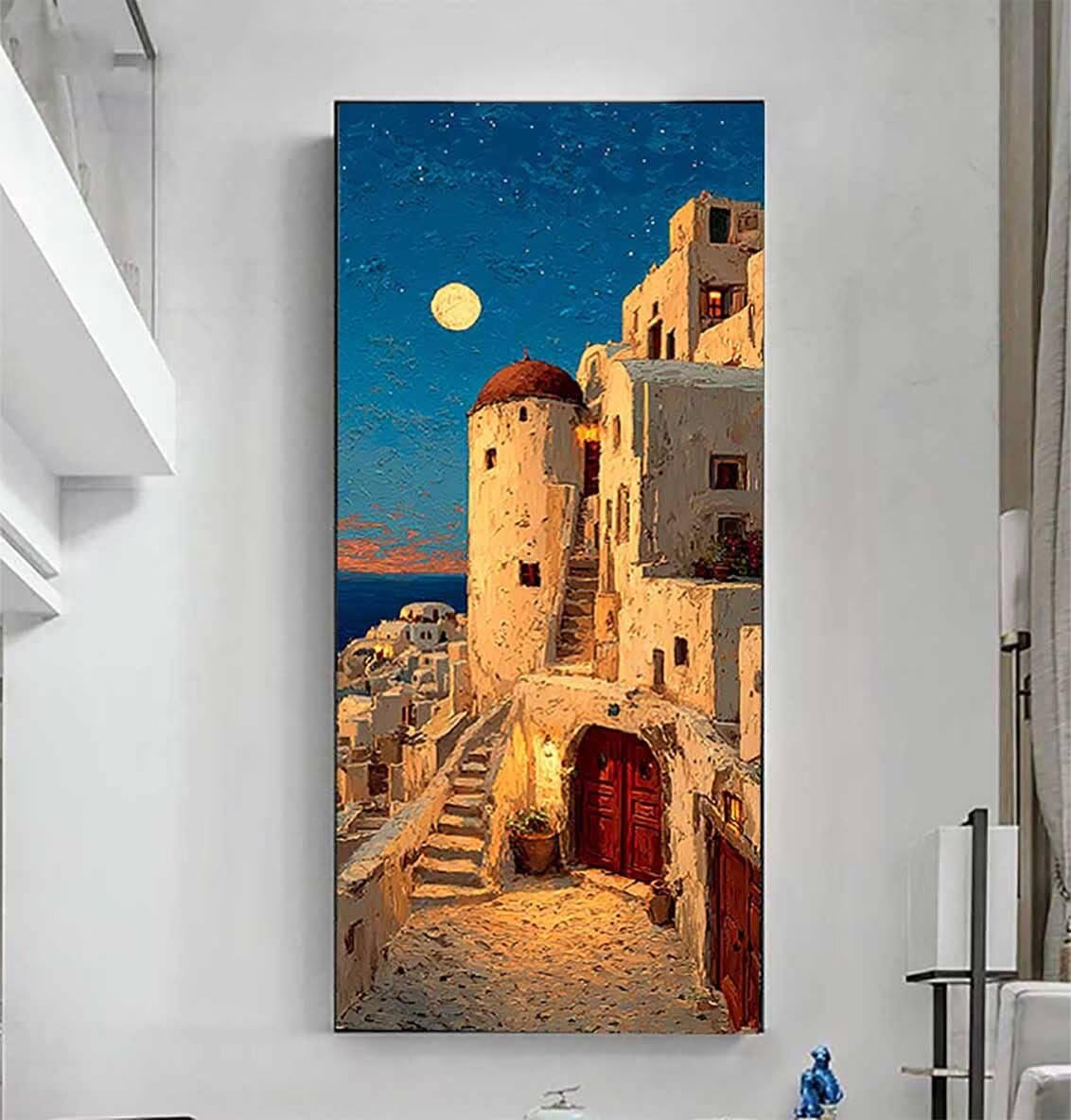 Krajobraz zestawy sztuki diamentowej dla dorosłych, malarstwo diamentowe, architektura, kryształowe zestawy artystyczne, dla dorosłych, dzieci, DIY, 5D, okrągłe, pełne wiercenie, klejnot, kropki, haft