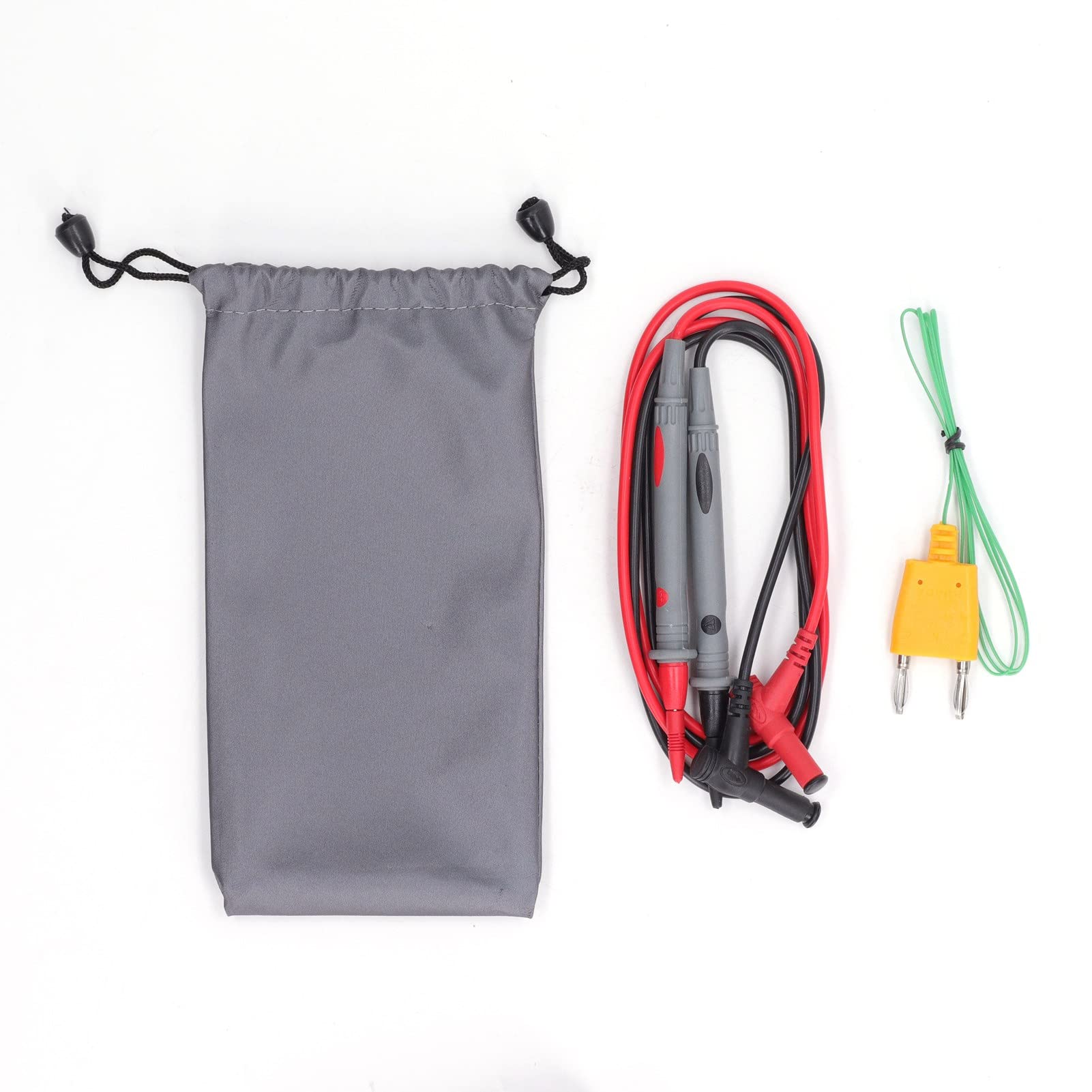 FTVOGUE Oscilloscopio Digitale Palmare, Multimetro Digitale in Silicone ABS PC, Strumento di Test Ad Alta Precisione 2 in 1 da 200 Msps 80 MHz per Test di Apparecchiature, Diagnosi Automobilistiche,