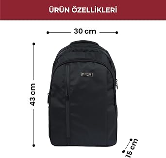 15.6 İnç Laptop Sırt Çantas