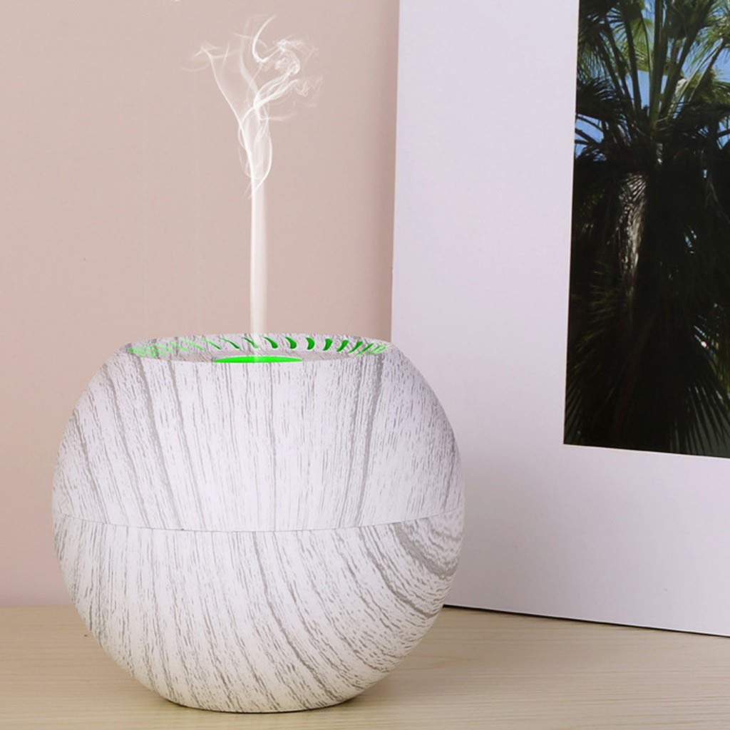 Haojiajia Essential Oil Diffusers,Air Aroma Essential Oil Diffuser LED Aroma Aromatherapy Humidifier |Cool Mist for Home, Office, Spa, Yoga, Bedroom and Baby Room | Auto Safety 6A