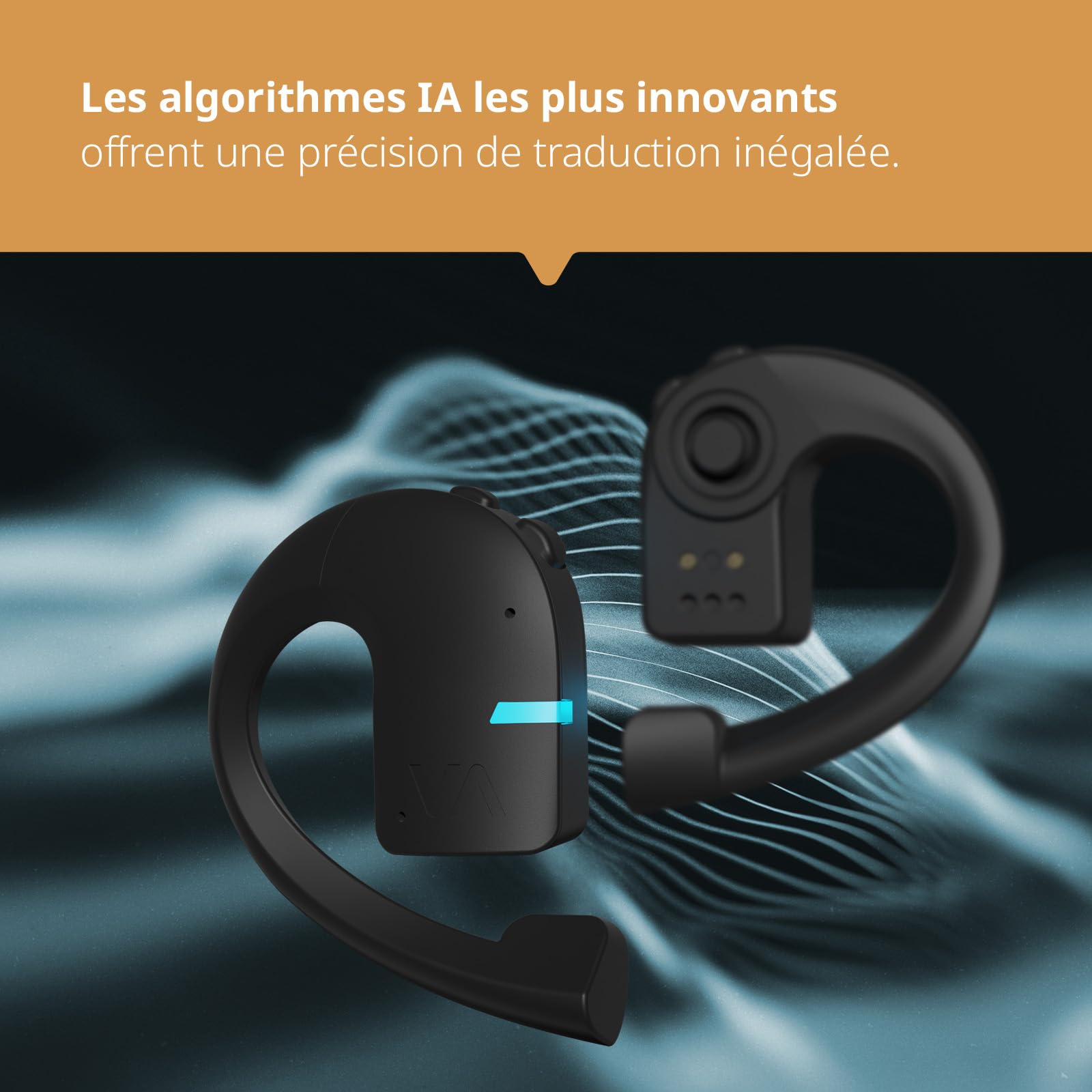Vasco Translator E1 écouteur traducteur instantané 50 langues