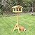 Kingfisher Premium Bird Table with Built in Feeder