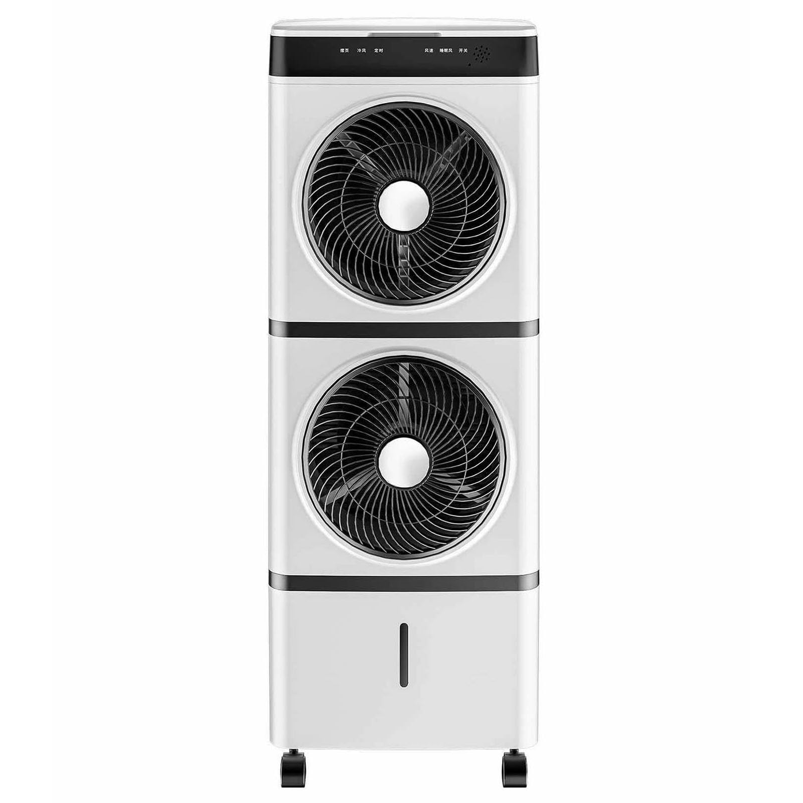 LJXFYSD Evaporative Air Cooler, Portable Air Conditioners 3 Speeds, 1-12H Timer, 3-Speed Outdoor Swamp Cooler with Anti-Dust Filter High-Efficiency Cooling for Room