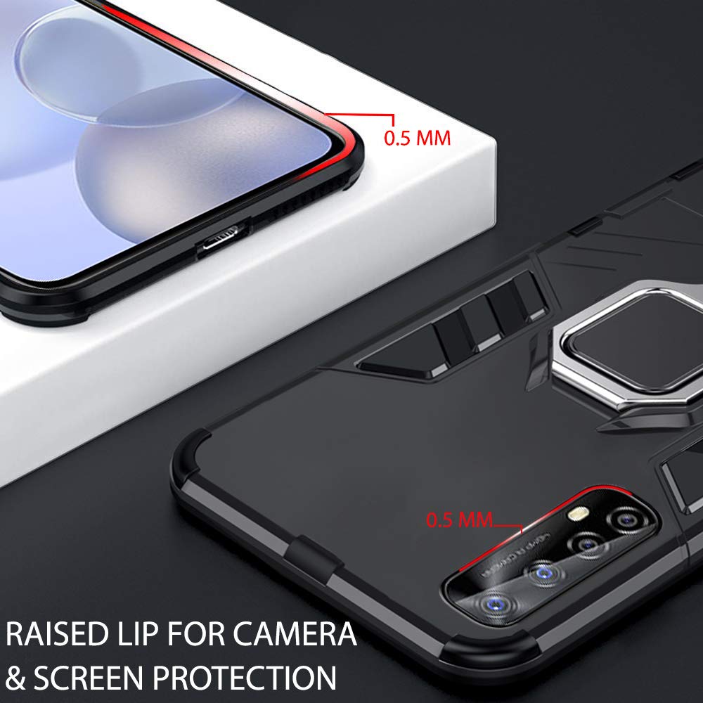 Realme 7 Case - Durable Poly Carbonate Cover -2