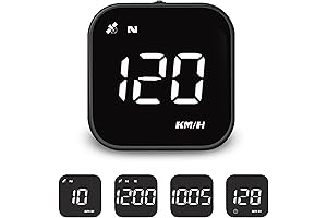 G4S Motorcycle Speedometer: HUD Up Display for Accurate Digital Speed Tracking