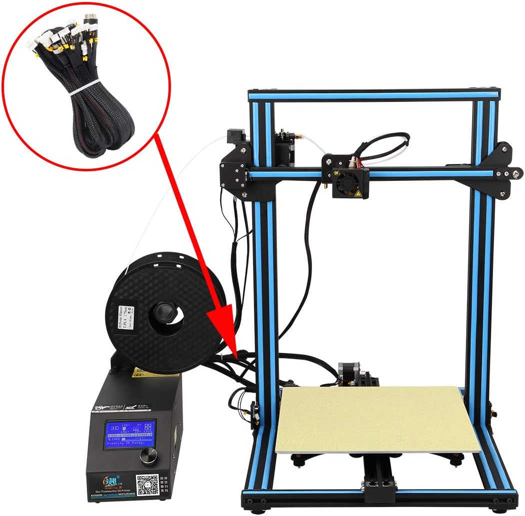 Nеw Prоduсt Wisamic Extension Cable Kits for Creality CR-10 CR-10S CR-10 400 CR-10 500 Series 3D Printer-1 Meter Wееklу Tор Sаlе Wisamic Extension Cable Kits for Creality CR-10 CR-10S CR-10 400 CR-10 500 Series 3D Printer-1 Meter
