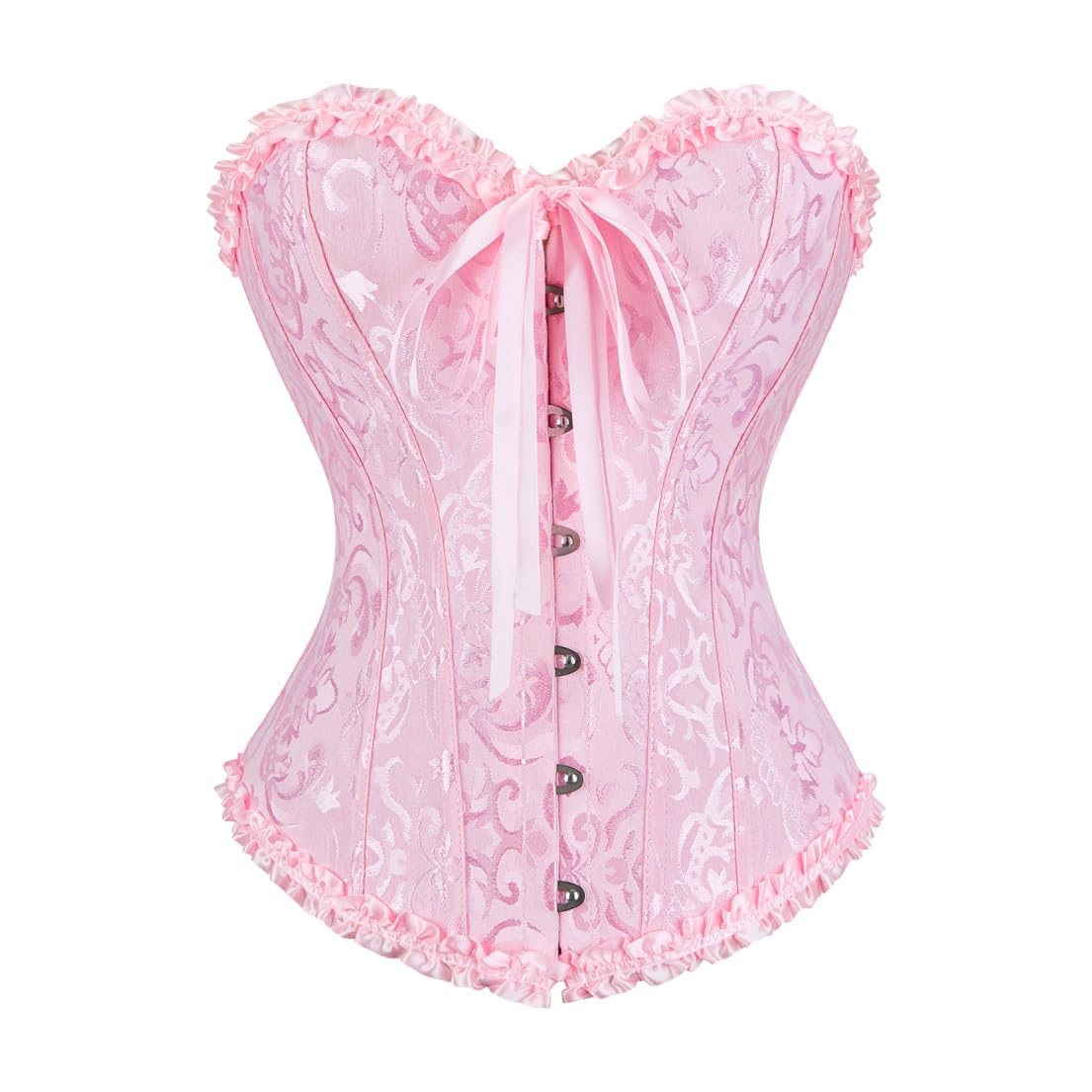 frawirshau Women's Overbust Costume Corset Renaissance Victorian