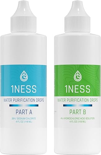 Miniatura 1 de Kit de dióxido de cloro de 2 partes, líquido clásico 11, juego de ácido clorhídrico 4% (HCl) solución de sodio (4 onzas)