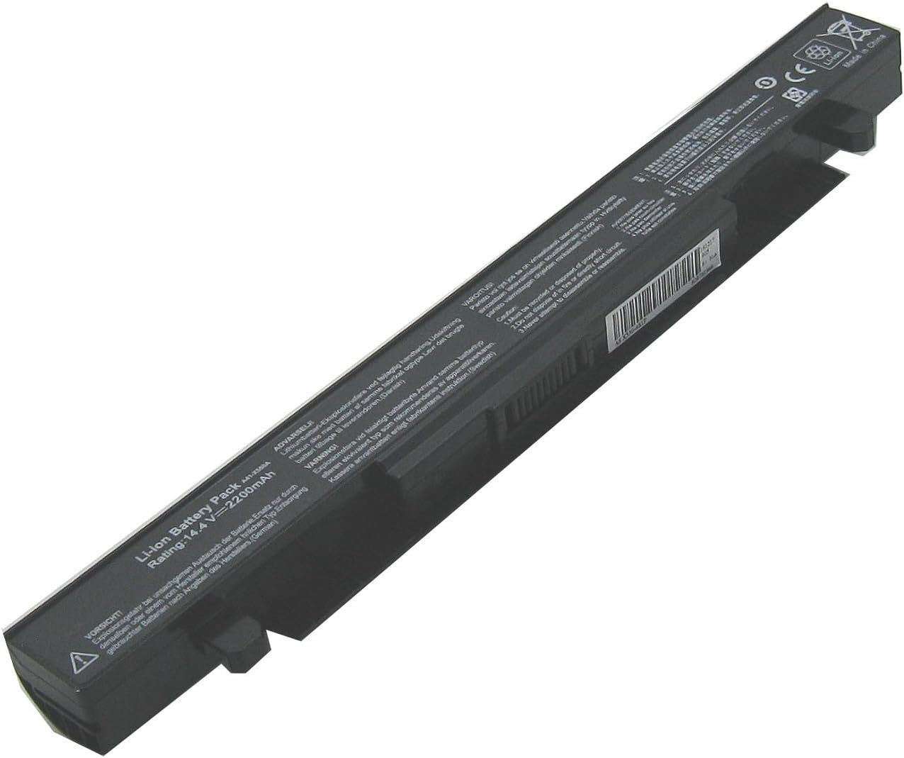 14.4V 2200mAh Laptop Battery A41-X550 A41-X550A Replacement for ASUS 0B110-00231100 0B110-00230400 b01mq2da8i b01n5qo714 X550C P550 F550 F552 K450 k550 X 550J R510CC Series Tablet Portable Computer