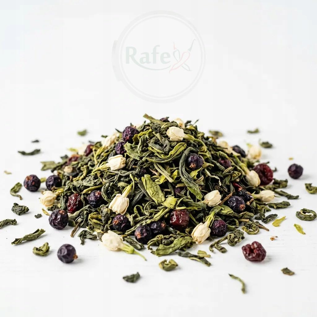 Herbata Zielona Ceylon Wisniowo-porzeczkowa Z Jaśminem 1kg