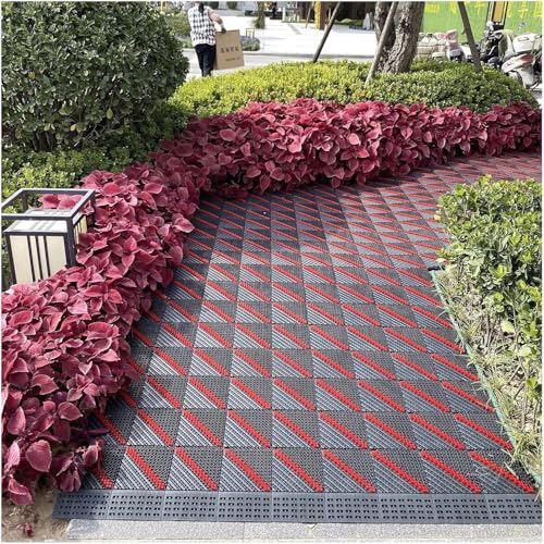 Paillasson d'extérieur antidérapant tapis de propreté ultra résistant à la pluie et boue