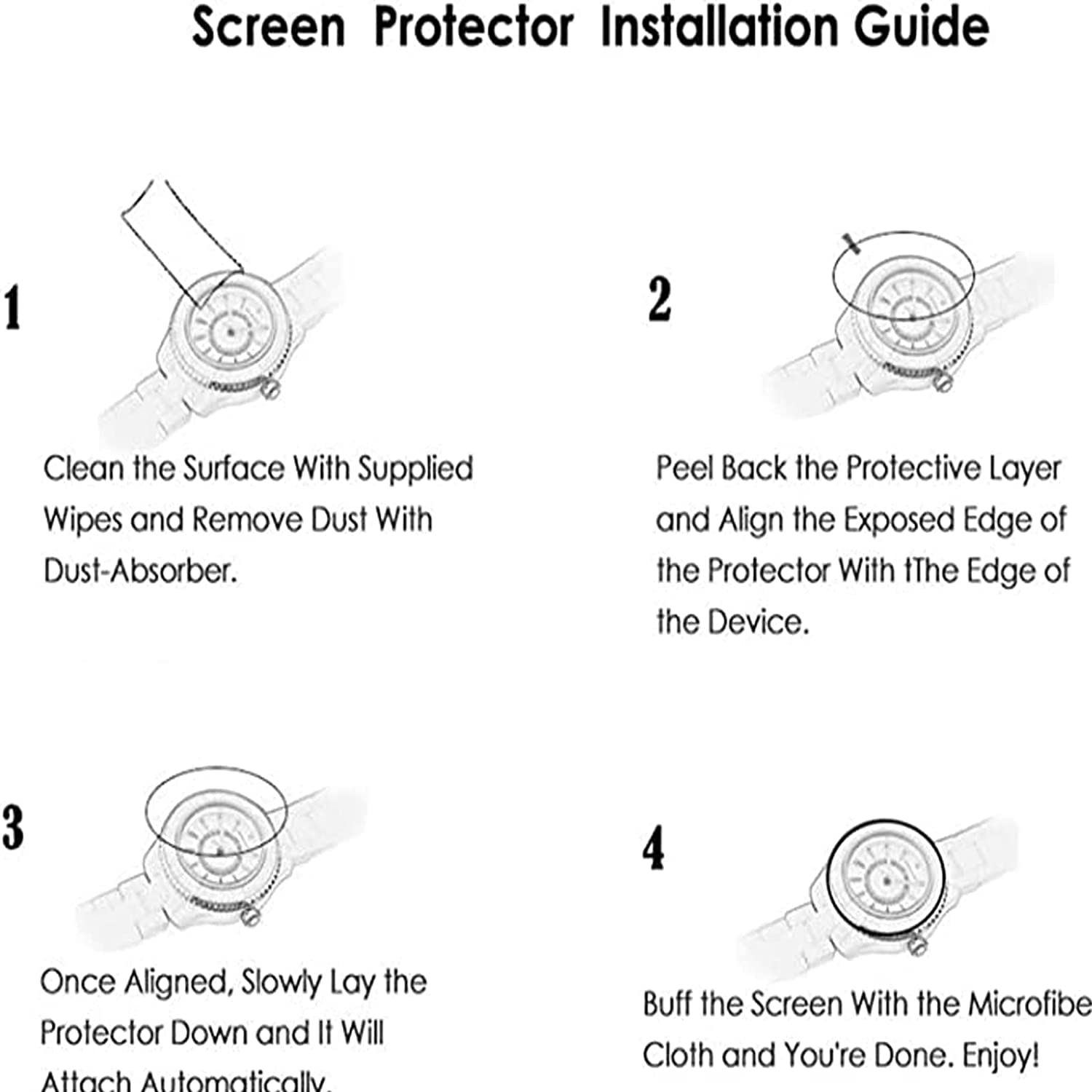 Blueshaweu 3 Pièces Protection Écran pour LIGE ST2 Verre Trempé,Protecteur D'écran Verre Trempé pour LIGE ST2 1.32 pouces Smart Watch