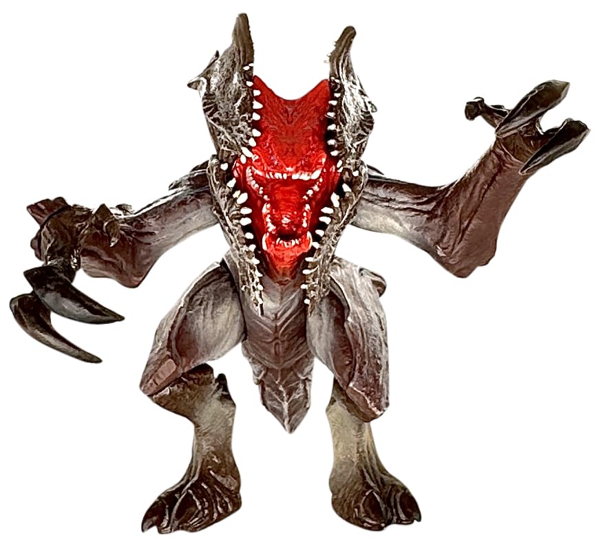 TwCare Raijin Monster Lord of The Galaxy Action Figure Father of Dragon Toy, Partner of Rozan Movie Series Movable Joints Soft Vinyl, Travel Bag
