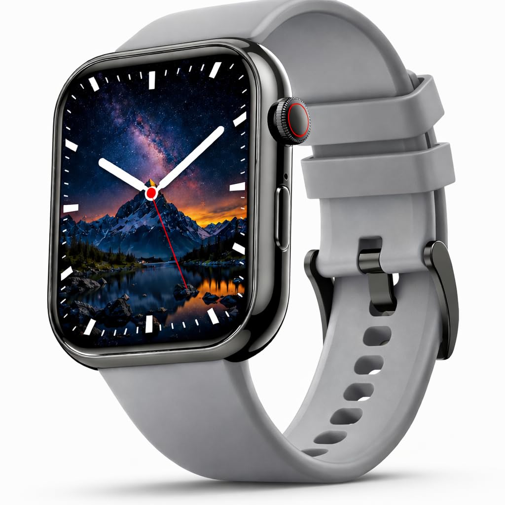 Watch-Max 1.85" Display, Bluetooth Calling Smart Watch, 10 Days Battery, 550 NITS Brightness, Smart DND, 100 Sports Modes, Smartwatch for Men and Women-image-49