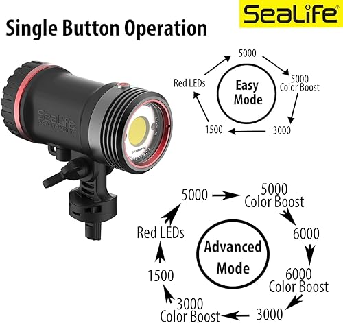 Miniatura 6 de SeaLife Sea Dragon 5000+ Color Boost COB LED Foto-Video Light