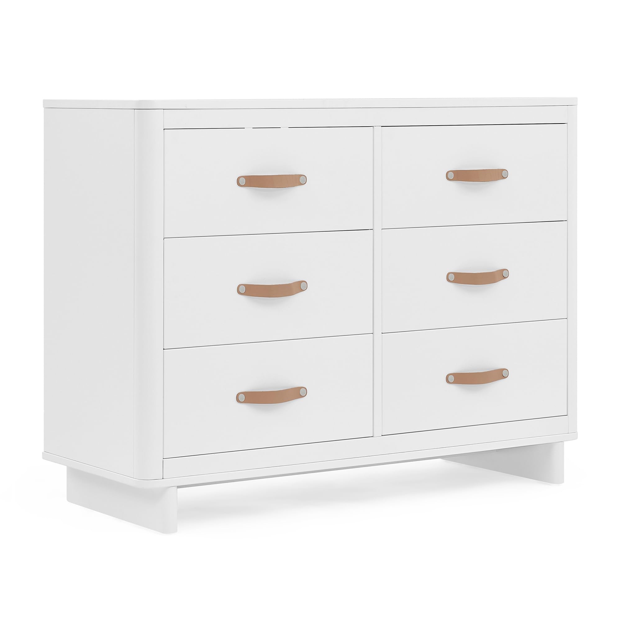 babyGap Skye 6 Drawer Dresser with Interlocking Drawers by Delta Children - Greenguard Gold Certified, Bianca White