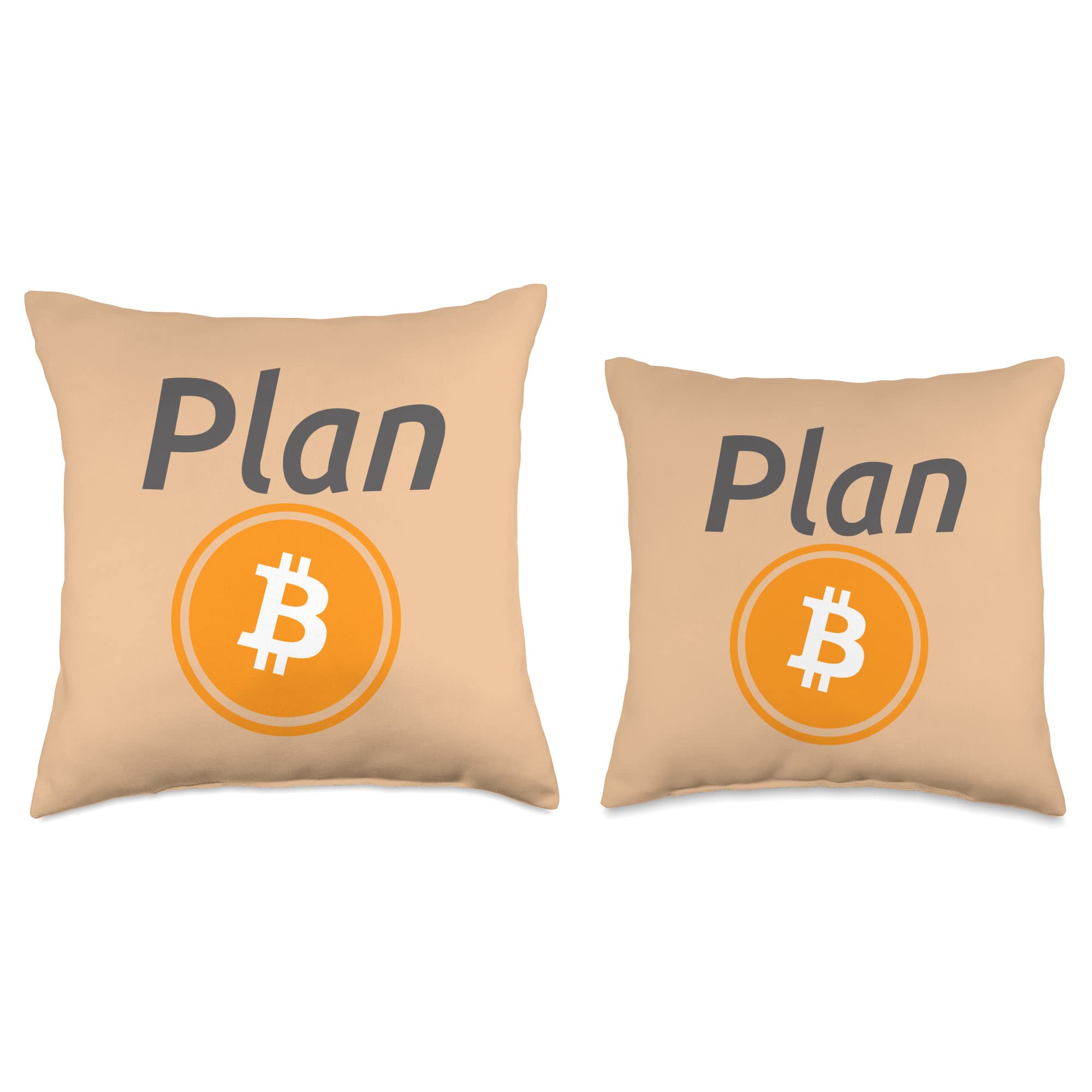 Amazon.com: Believe, Cryptocurrency BTC Symbol Blockchain Bitcoin Throw  Pillow : Home & Kitchen