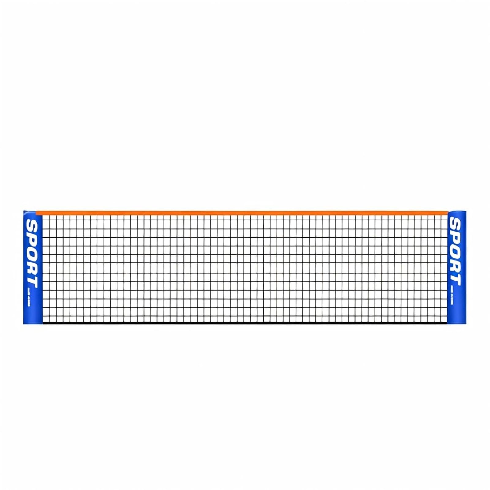 Professional Sports Training Standard Badminton Nets and Volleyball Nets Easy Installation Outdoor Tennis Nets – Standard Size 610x76cm (Net Only, Frame Not Included)