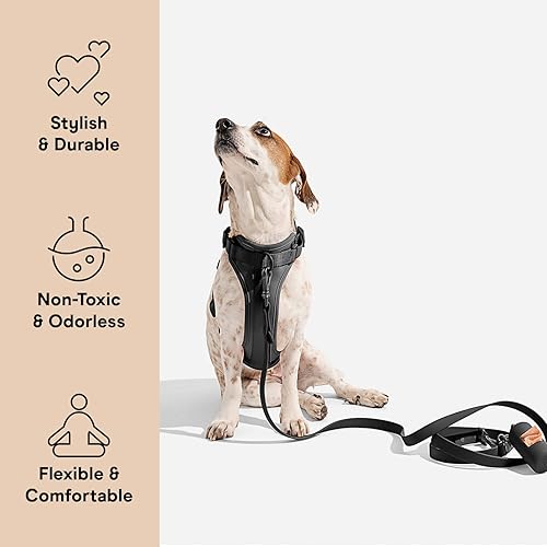 Miniatura 2 de Wild One Arnés para perro, el original sin tirones, arnés para mascotas con 3 clips para correa, chaleco acolchado suave ajustable, cómodo,