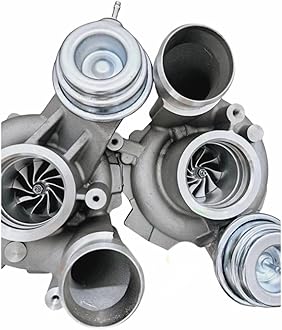 S63 Turbo Turbocharger Upgrade Stage 2 1000HP Compatible With BMW M5 M6 X5M X6M S63 F10 4.4L 7850317 11657850317 7848113 11657848113 784692
